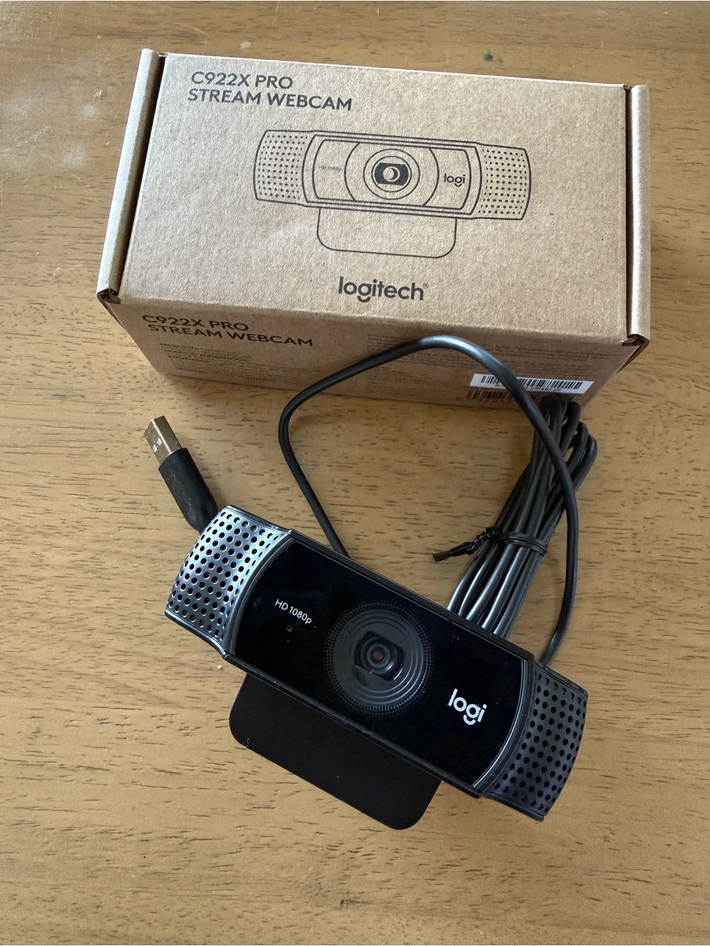 Logitech C920X Hd Pro Pc Webcam Full Hd 1080P/30Fps Video Clear Audio Light